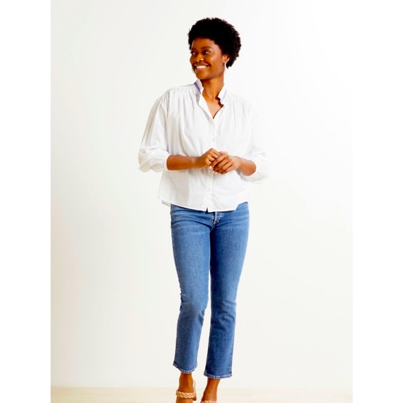 NWT Sundry Stripe Collar Button Down size 1 (Small) - Picture 4 of 6